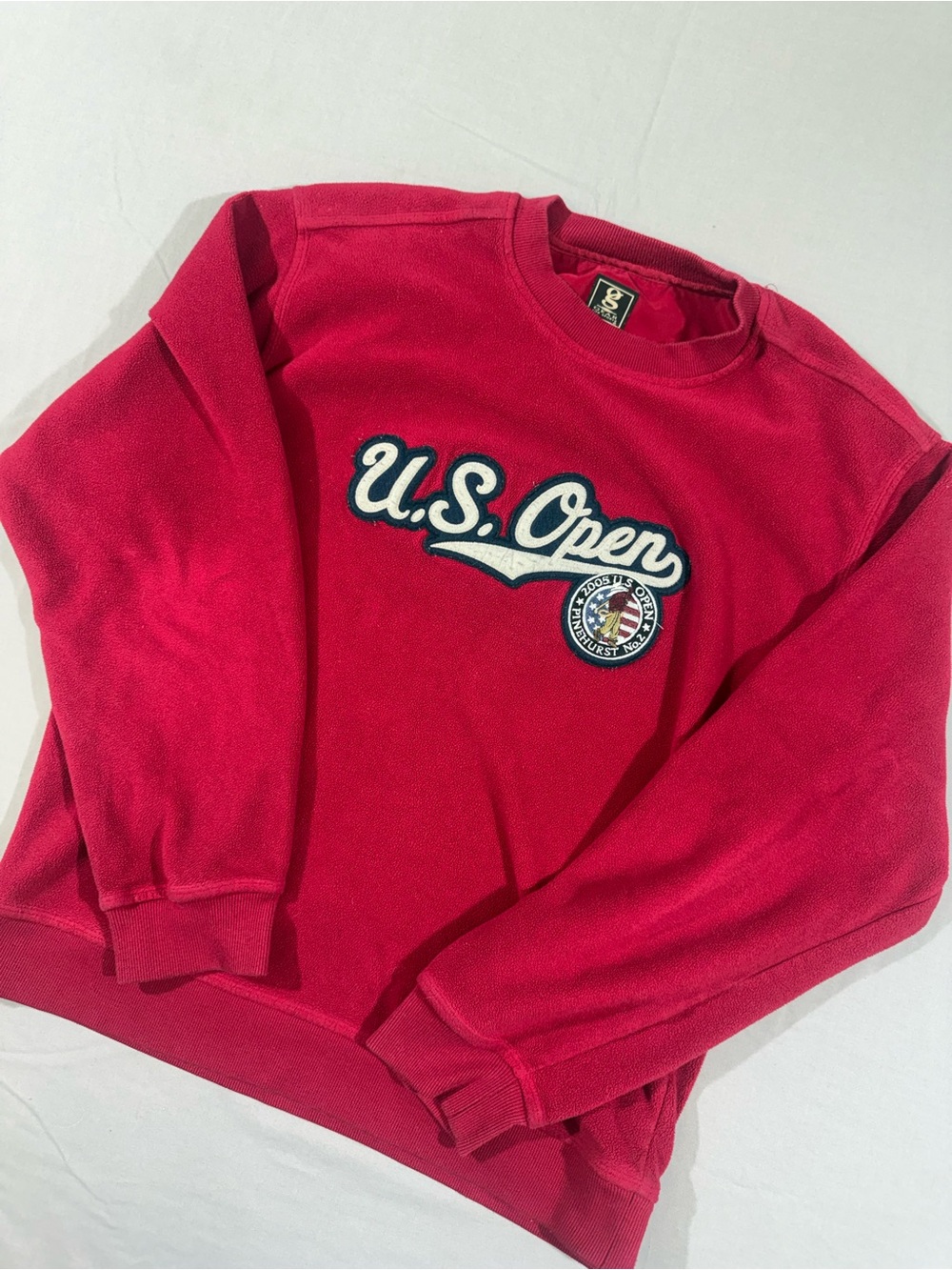 Vintage 2006 US Open Fleece Pull-Over  Crewneck Longsleeve